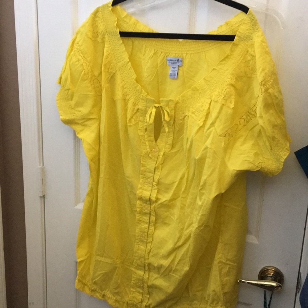 FINAL MARKDOWN Ladies Caribbean joe blouse 2x